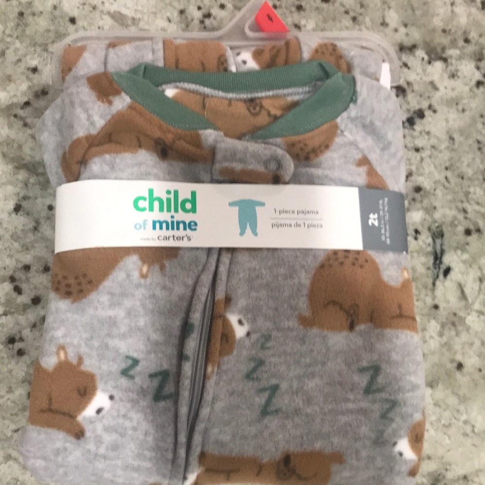 Child of Mine made by Carter’s 1 Piece Pajama Boys’ Toddlers 2T